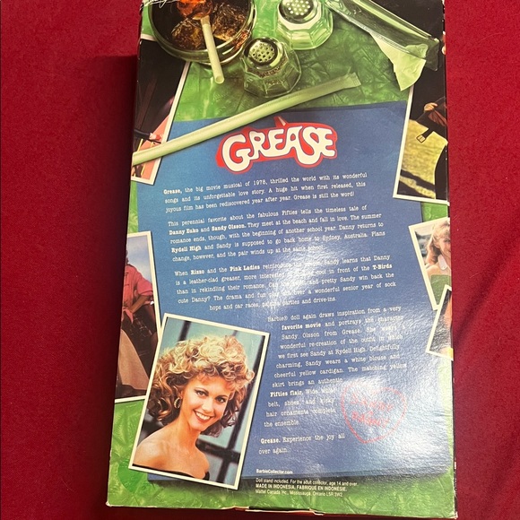 Vintage Grease Lightning, Sandy Barbie Doll in Cream Outfit. - Picture 4 of 4